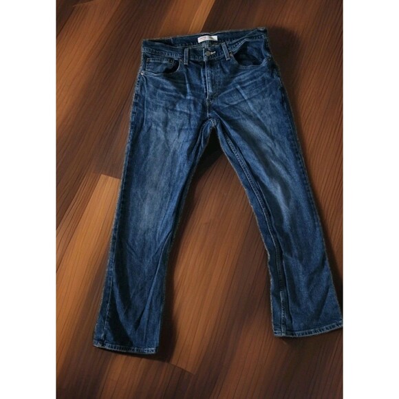 Levi Straus Signature Relaxed Mens Blue Jeans Pants Size 32x30 Medium Wash Levis - Picture 2 of 12